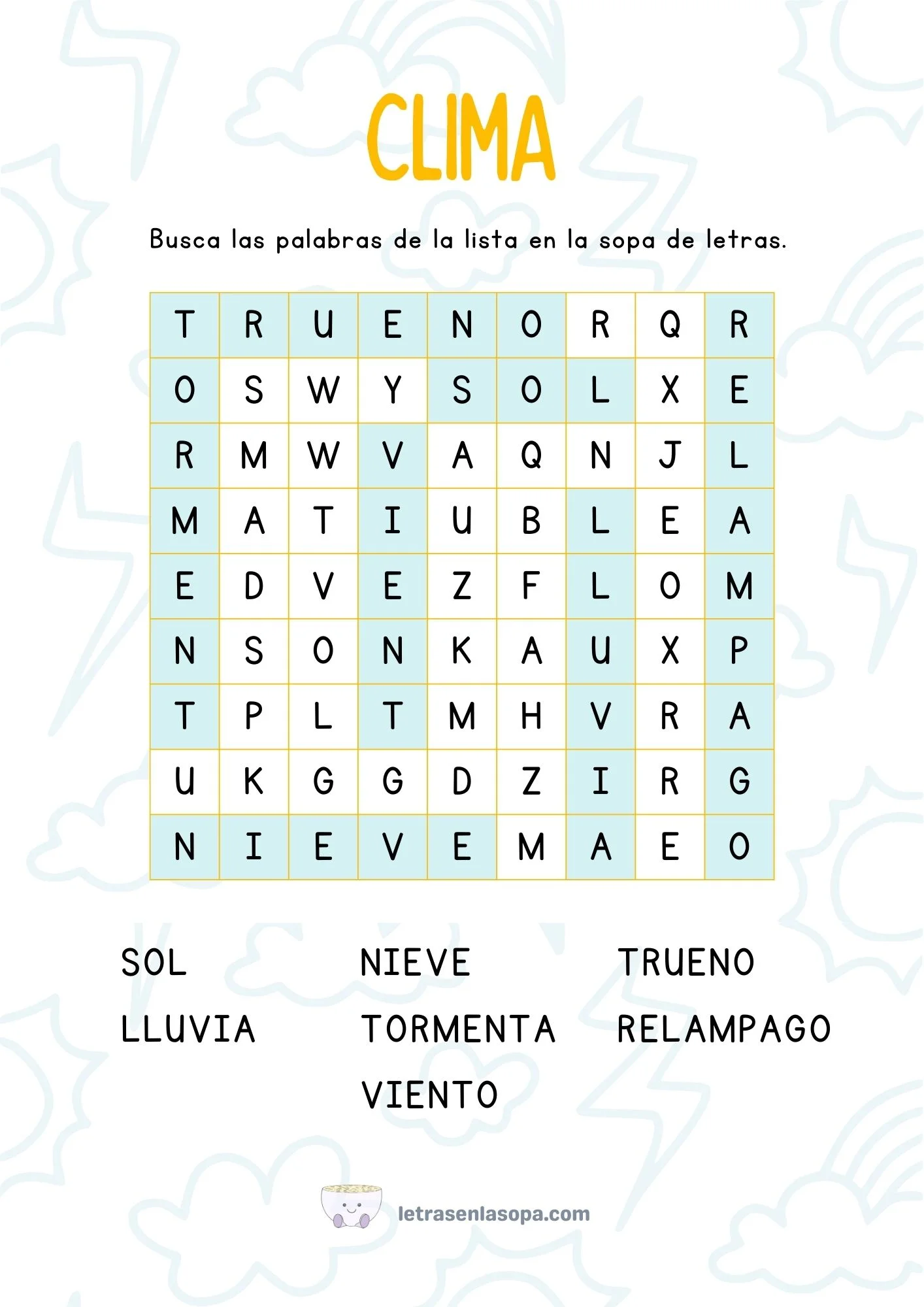 soluciones letras de sopas gratis 7 a 8 años soluciones letras de sopas gratis 7 a 8 años