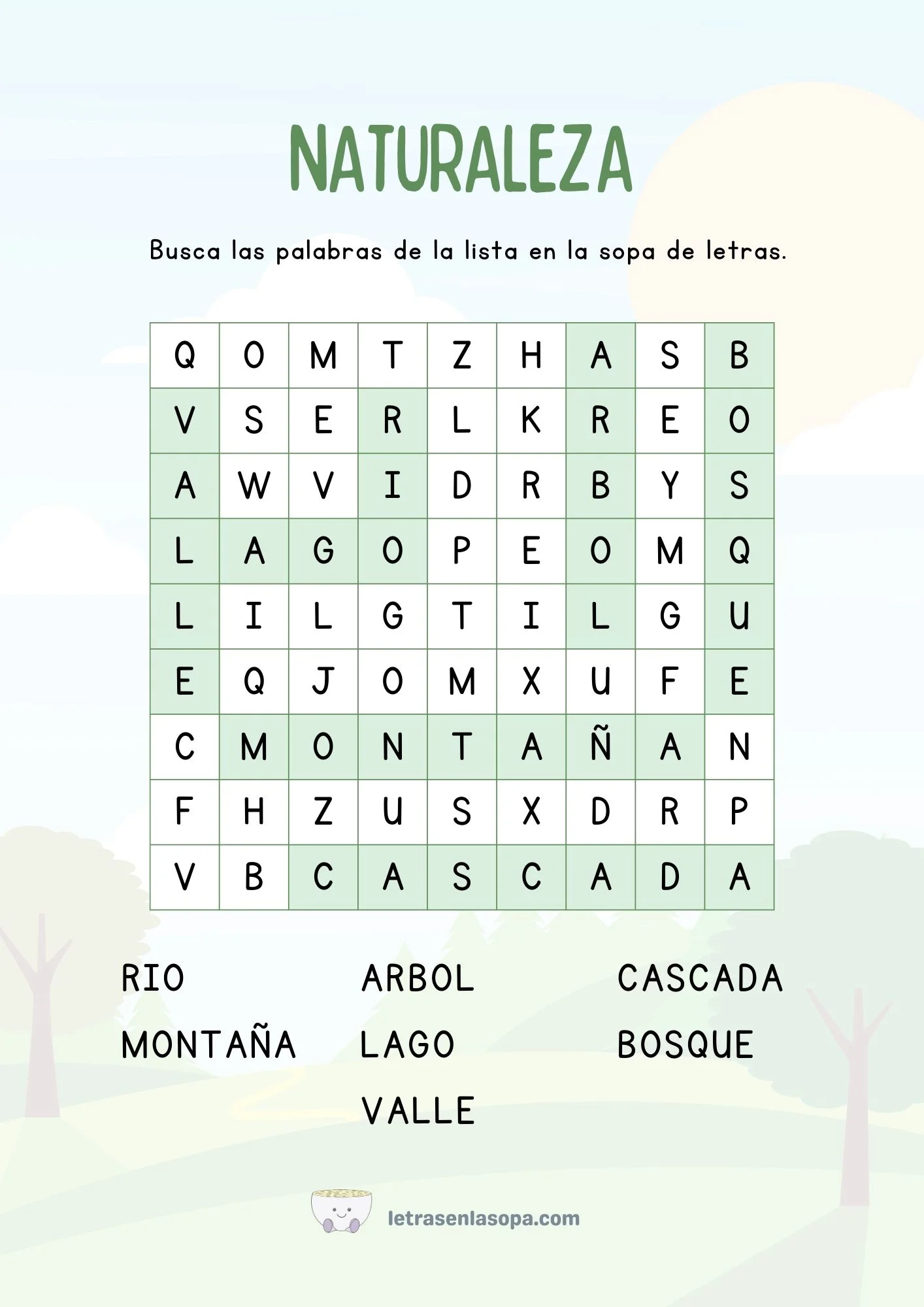 soluciones letras de sopas gratis 7 a 8 años soluciones letras de sopas gratis 7 a 8 años