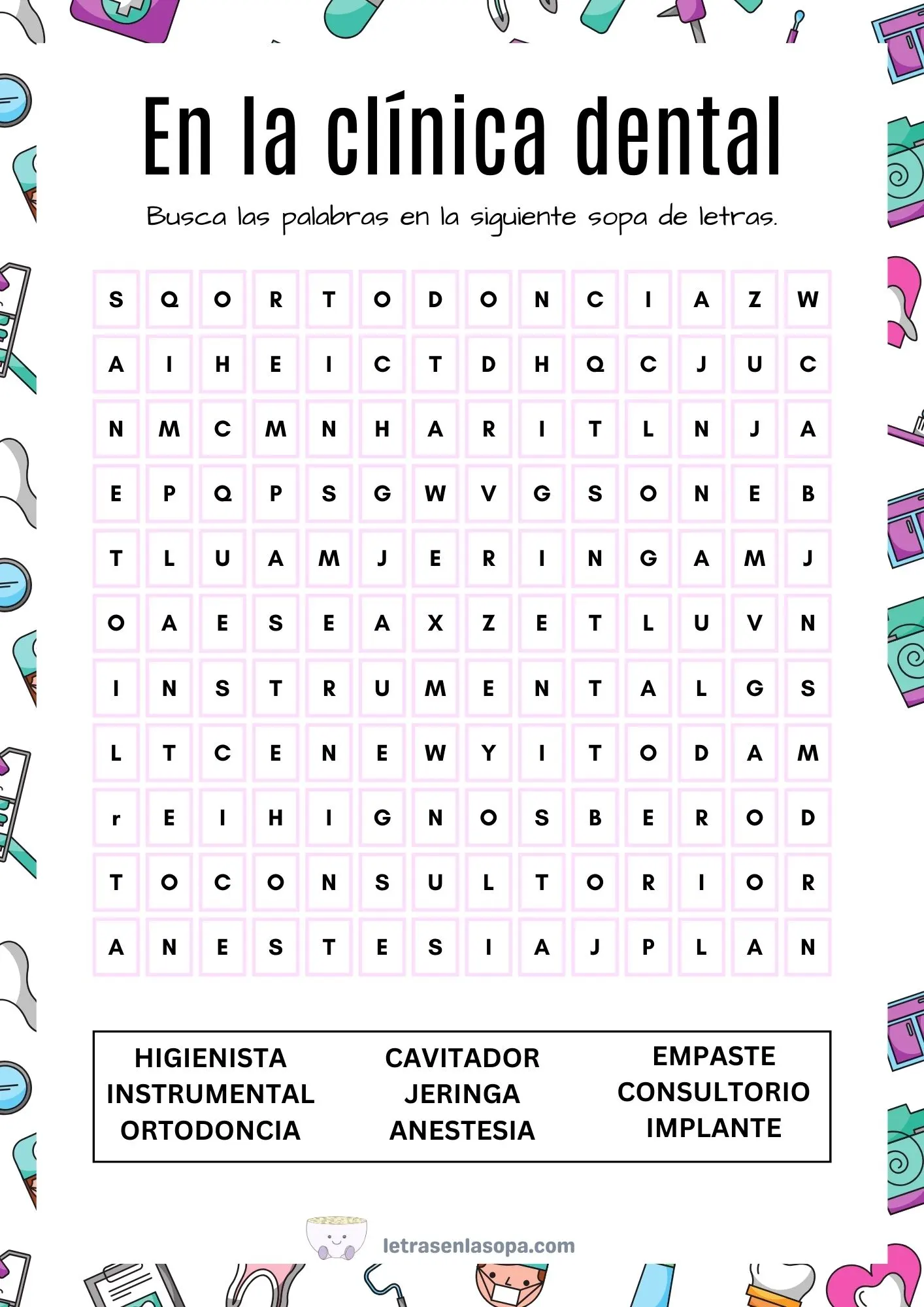  sopa de letras pdf