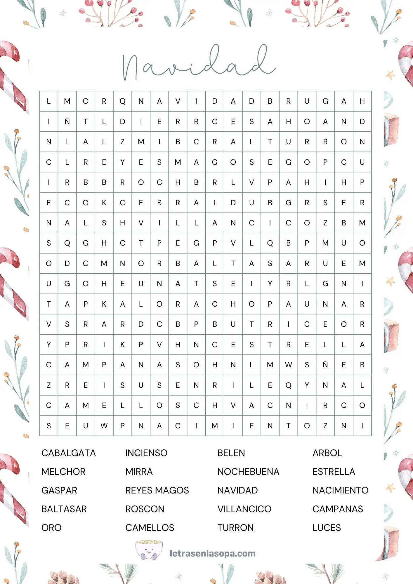 sopas de letras de navidad para imprimir pdf sopas de letras de navidad para imprimir pdf