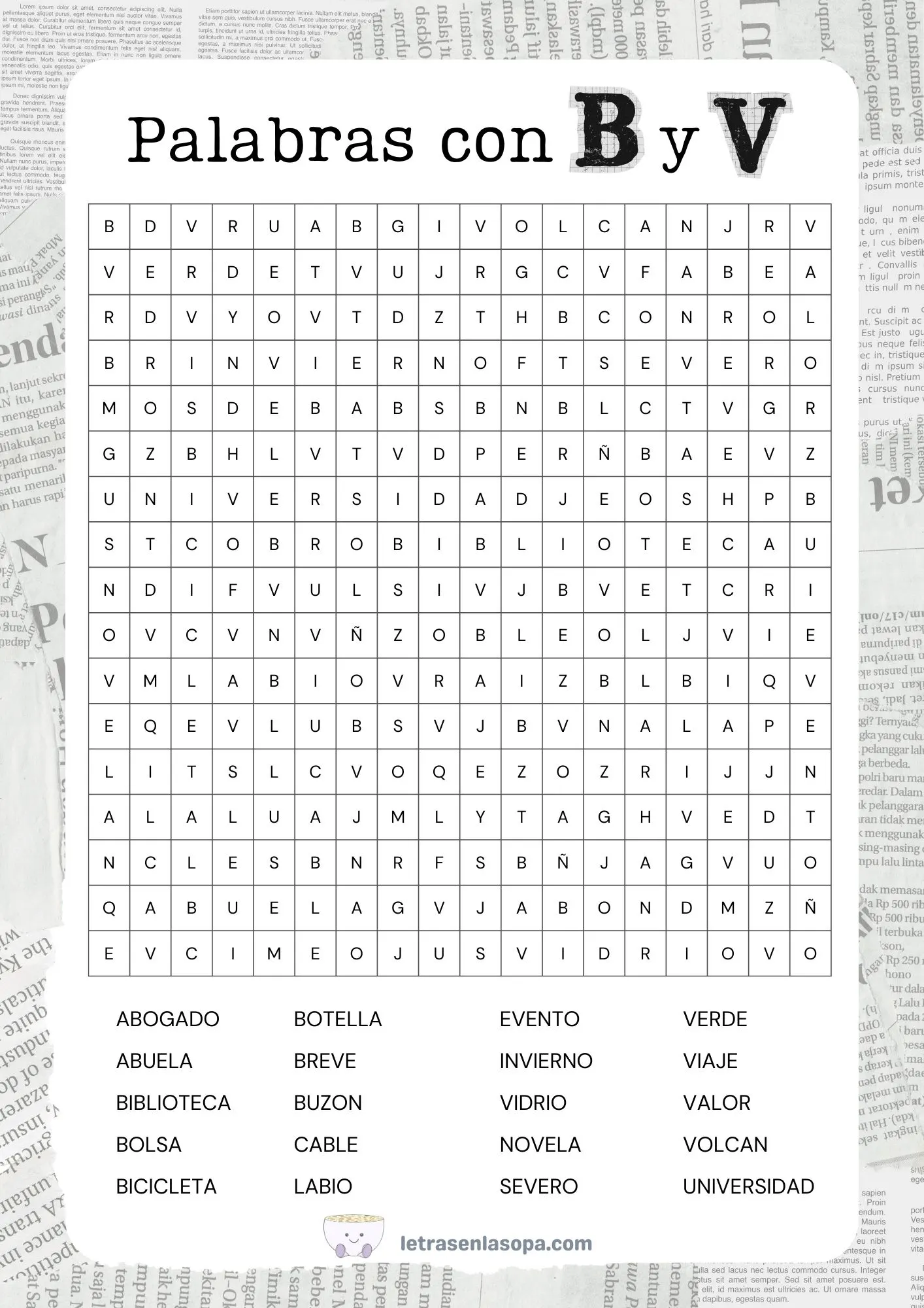 sopas de letras para adultos difíciles 20 palabras sopas de letras para adultos difíciles 20 palabras