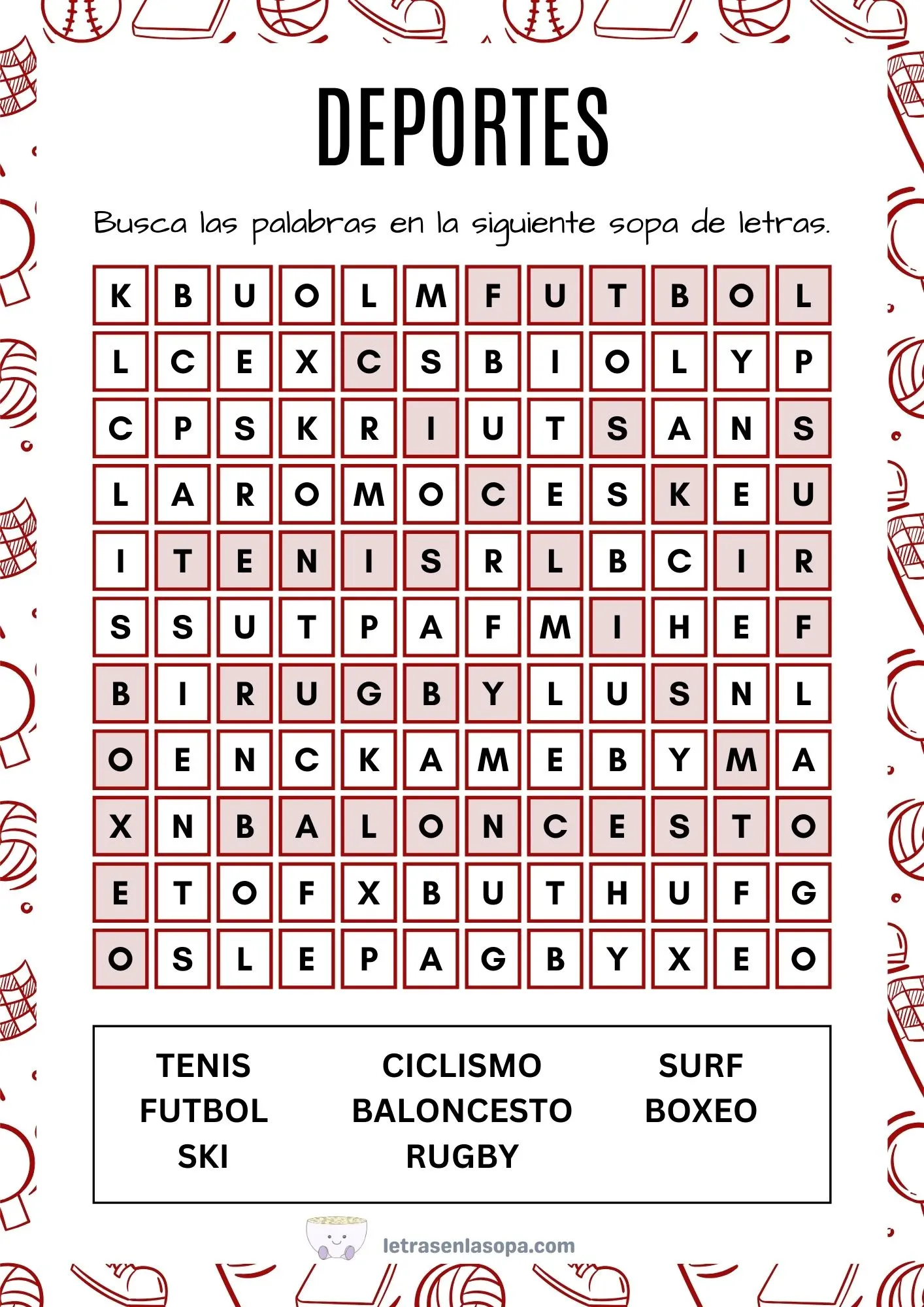 soluciones sopas de letras para adultos mayores en la oficina en el aeropuerto